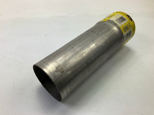 Dynomax 51080 Exhaust Extension Pipe, Stainless Steel, 4'' In & Out, 12-1/4'' Long