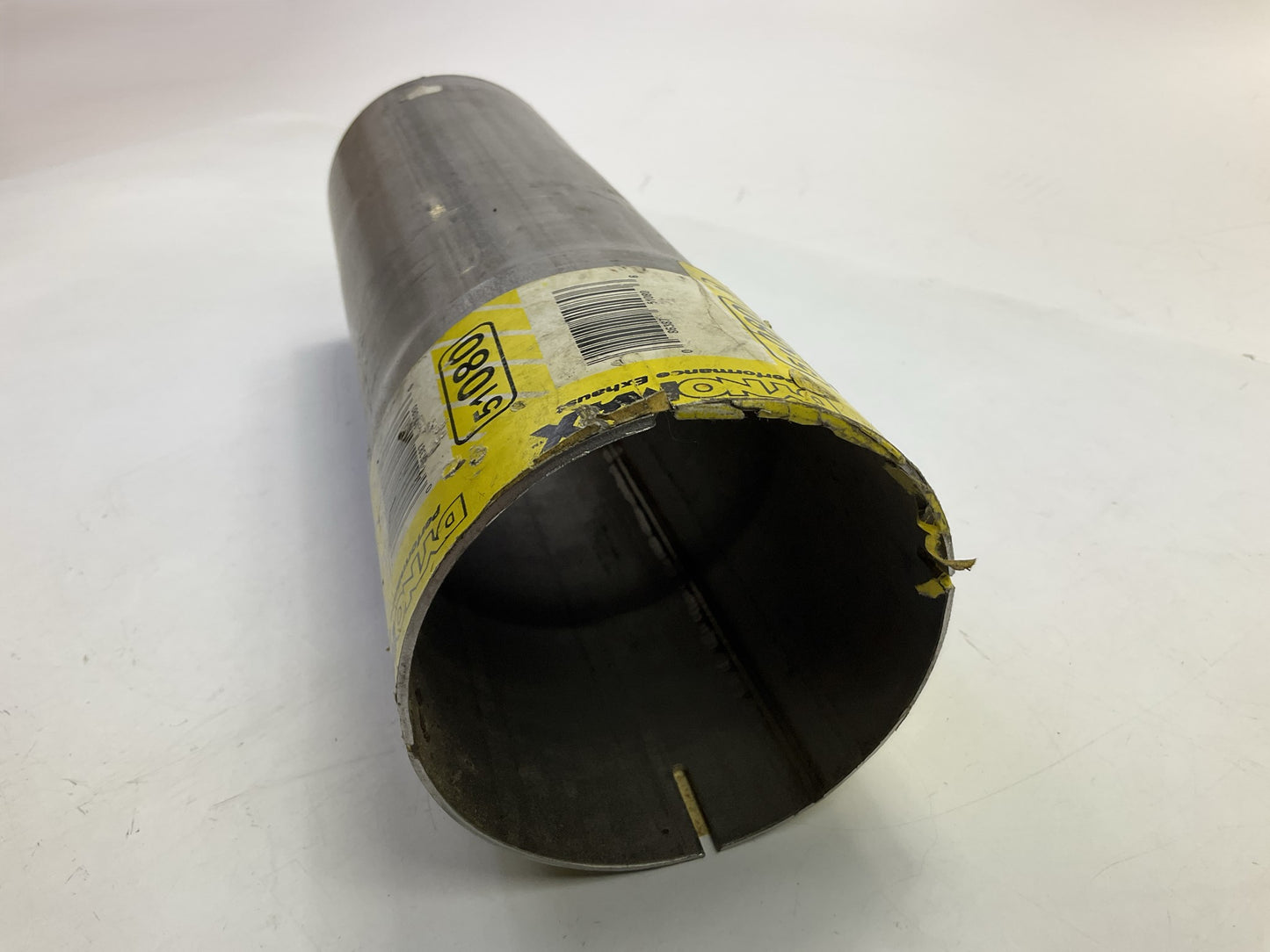 Dynomax 51080 Exhaust Extension Pipe, Stainless Steel, 4'' In & Out, 12-1/4'' Long
