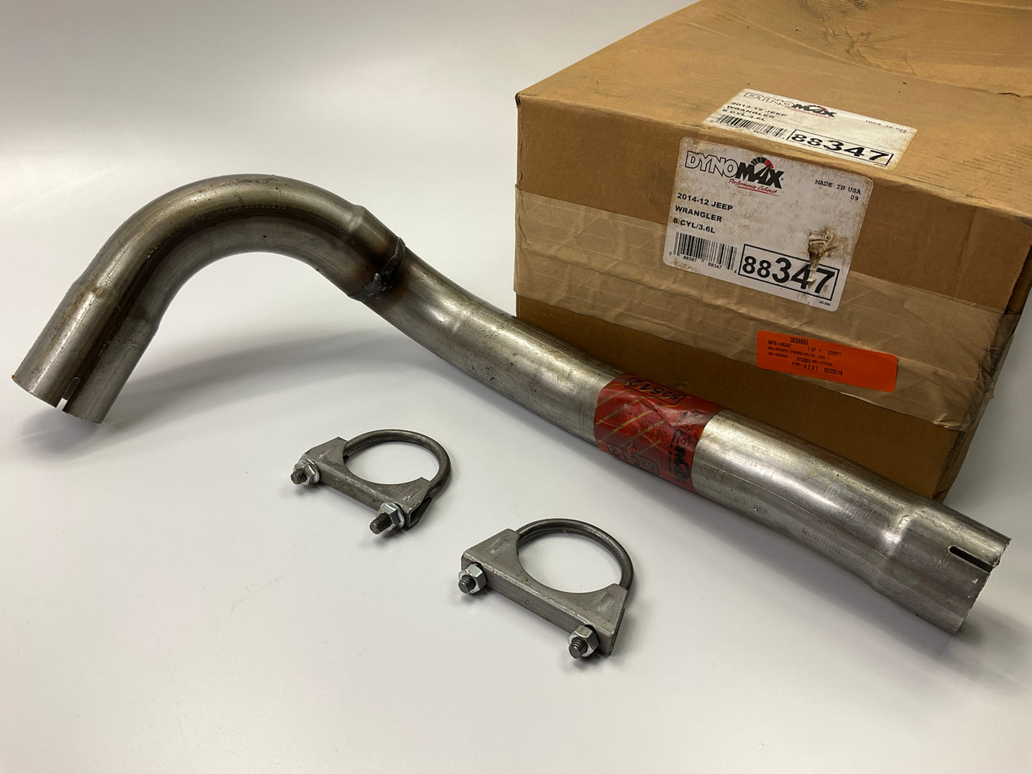 Dynomax 88347 Front Exhaust Pipe