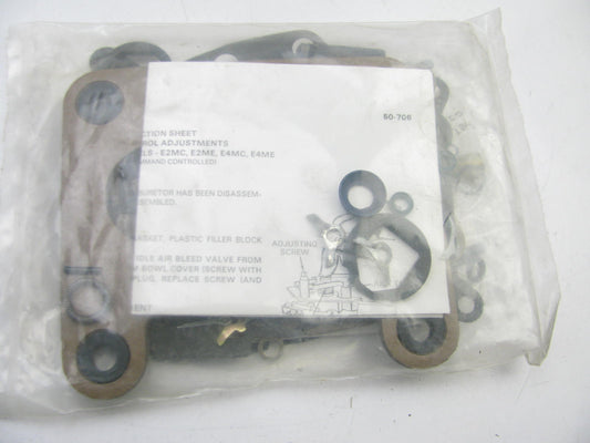 E-tron 1627 Carburetor Rebuild Kit For Rochester 2-BBL E2ME