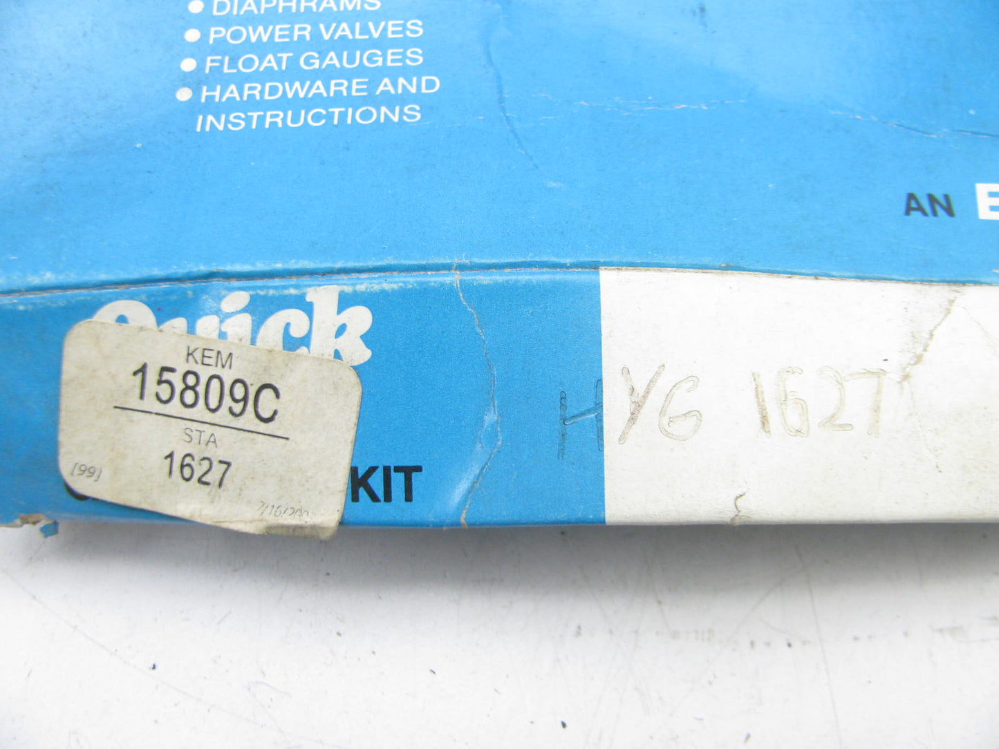 E-tron 1627 Carburetor Rebuild Kit For Rochester 2-BBL E2ME