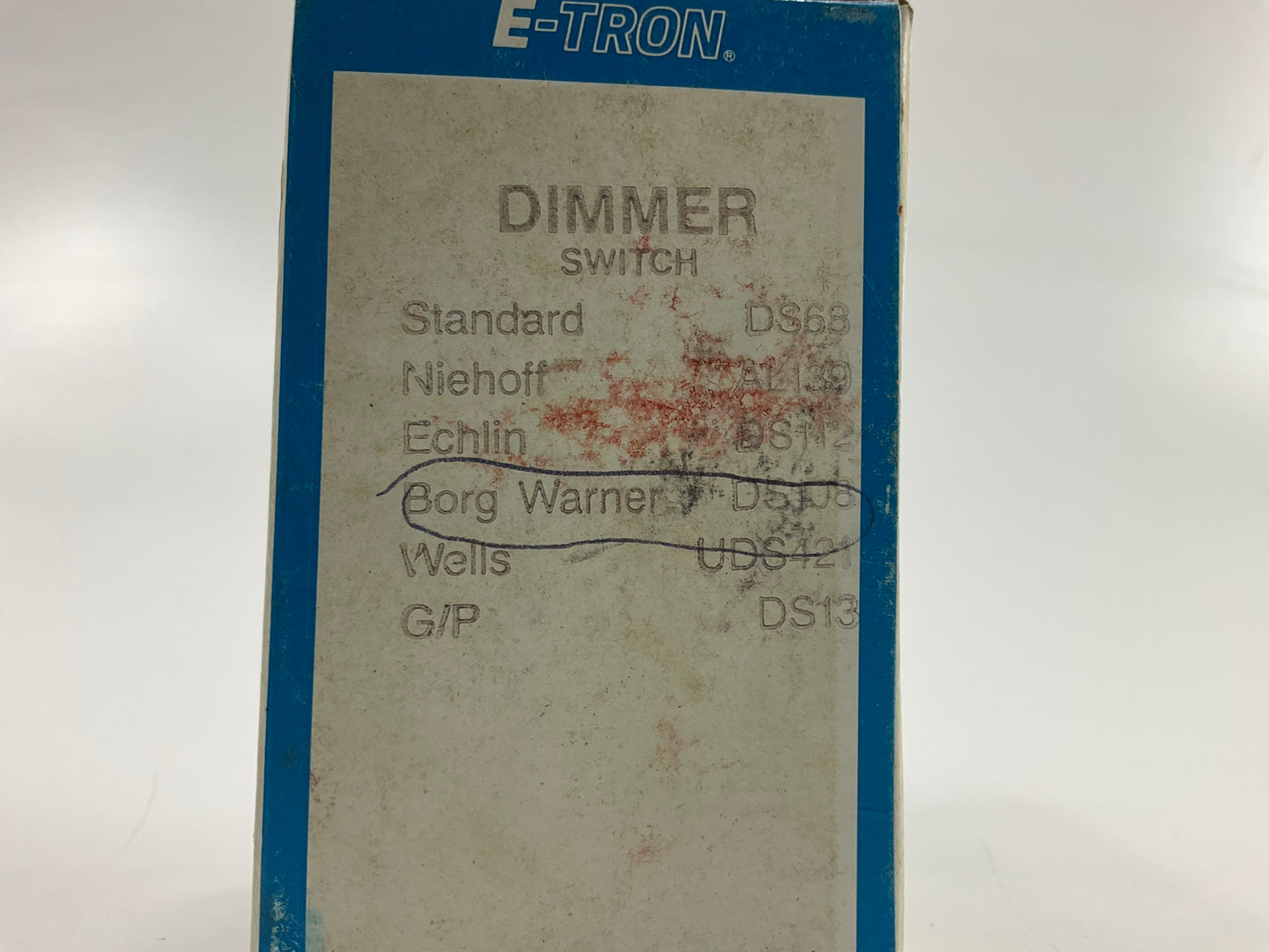 E-tron DS-108 Headlight Headlamp Dimmer Switch