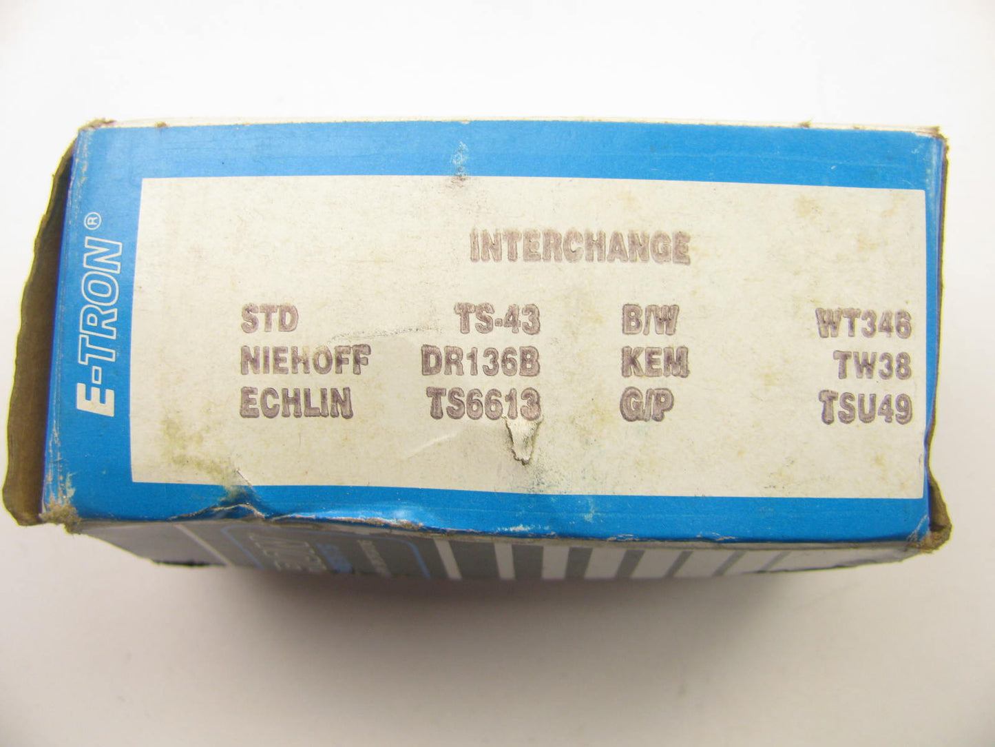 E-tron TS43 Engine Coolant Temperature Switch - TS-43 DR136B TS6613 WT346 TW38