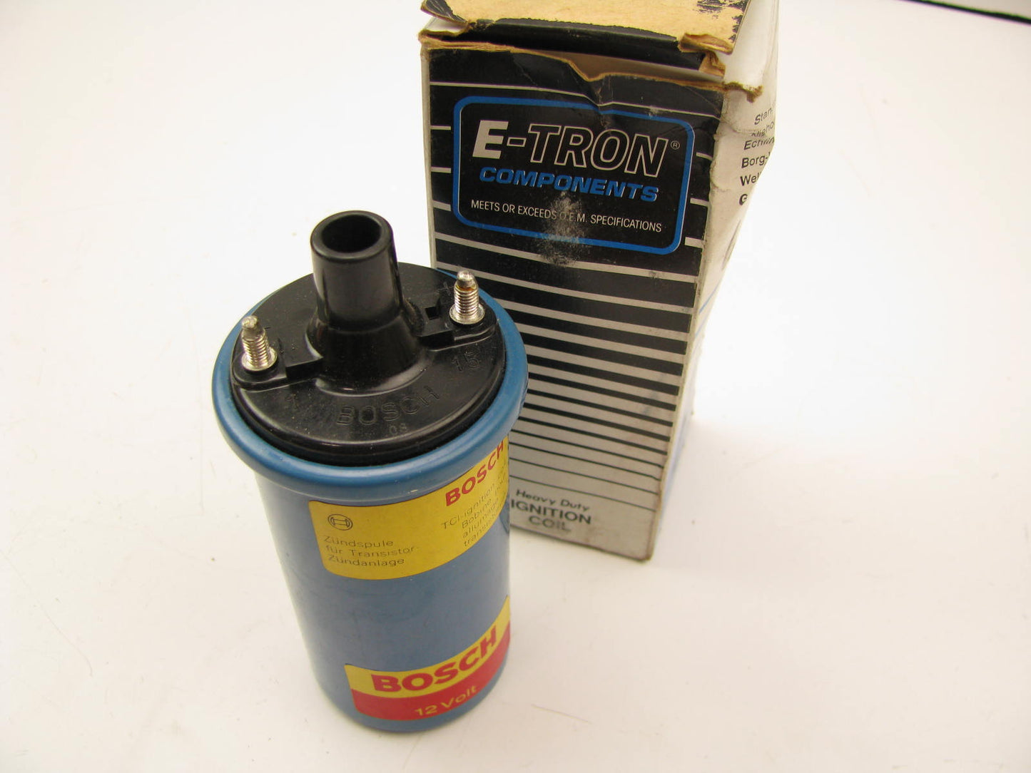 NEW GENUINE OEM Bosch 0221122001 Ignition Coil In E-TRON Box