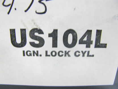 E-tron US104L Ignition Lock Cylinder & Keys