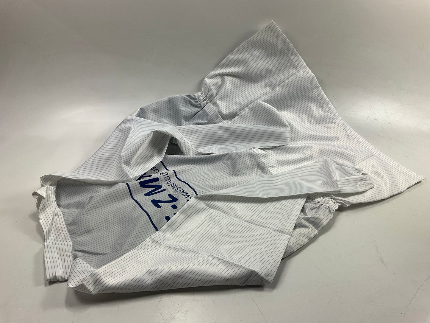 E-Z Mix 65254W White Carbon Fiber Thread Lab Coat W/ Detachable Hood (XX-Large)
