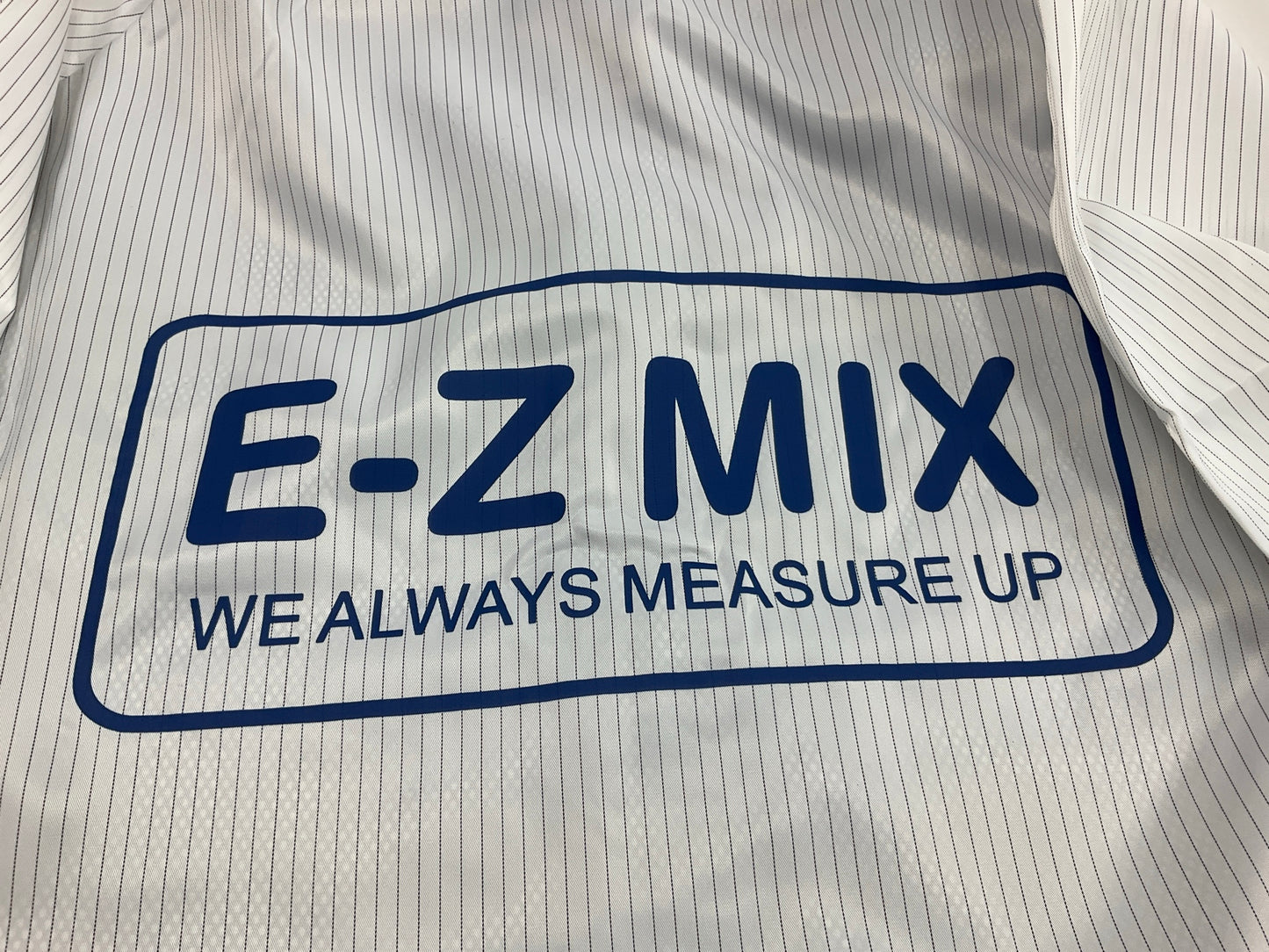 E-Z Mix 65254W White Carbon Fiber Thread Lab Coat W/ Detachable Hood (XX-Large)