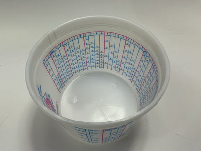 E-Z Mix 70064 2-Quart Plastic Mixing Cups, Box Of 50 Cups