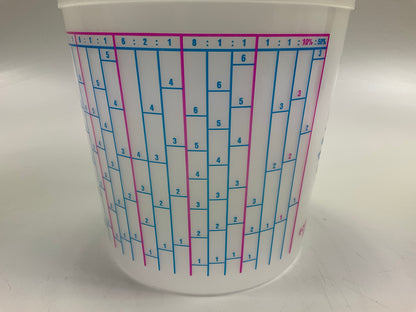 E-Z Mix 70086 2-1/2 Quart Disposable Paint Mixing Cups (25/Case)