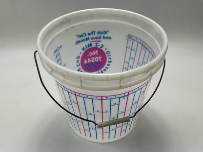 E-Z Mix 70544 4.25 Gallon Mixing Buckets With Lids ( 6 Pieces )