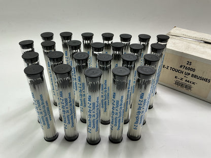 E-Z Mix 76000 E-Z Touch Up Brushes (36 Brushes / Tube) - 25 Tubes Total