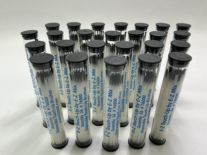 E-Z Mix 76000 E-Z Touch Up Brushes (36 Brushes / Tube) - 25 Tubes Total