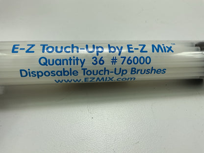 E-Z Mix 76000 E-Z Touch Up Brushes (36 Brushes / Tube) - 25 Tubes Total