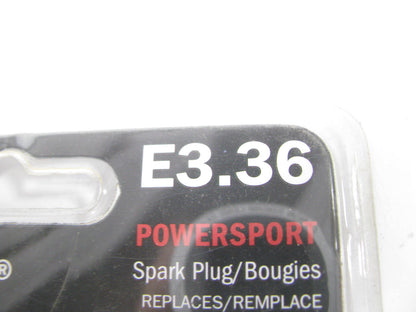 (4) E3 Powersport Spark Plug - E3.36 For Harley Davidson & ATV / UTV