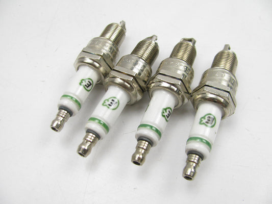 (4) E3 E3-46 Ignition Spark Plugs - Tapered Seat 14mm 0.750'' Reach