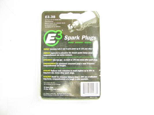 E3 E3.38 Performance Spark Plug 10mm 0.750'' Reach (G57C, G59C,CR7E, CR8E, CR9E)