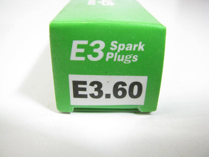 (6) E3 E3.60 Ignition Spark Plugs - Tapered Seat 14mm 0.708'' Reach
