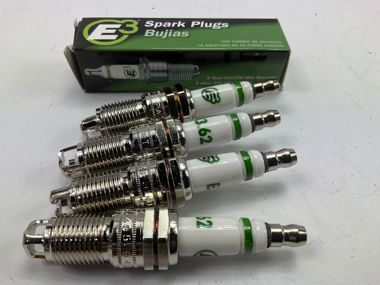 4 / PACK - E3 E3.62 Premium Automotive Spark Plugs, More Power