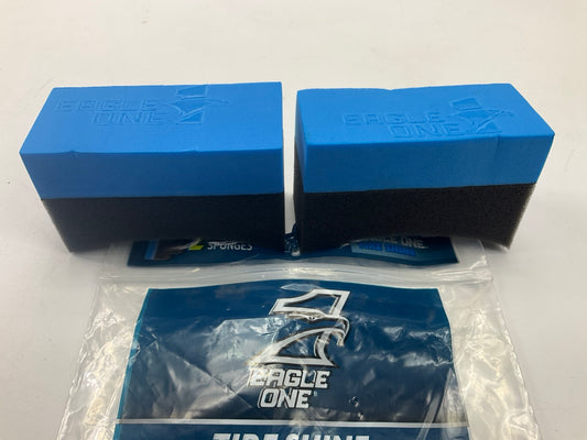 EAGLE ONE E15010602 Tire Shine Sponges - 2 Sponges For Automotive Detailing