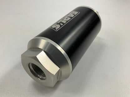 Earls 230628ERL Billet Aluminum In-Line Fuel Filter 100 Micron -8AN