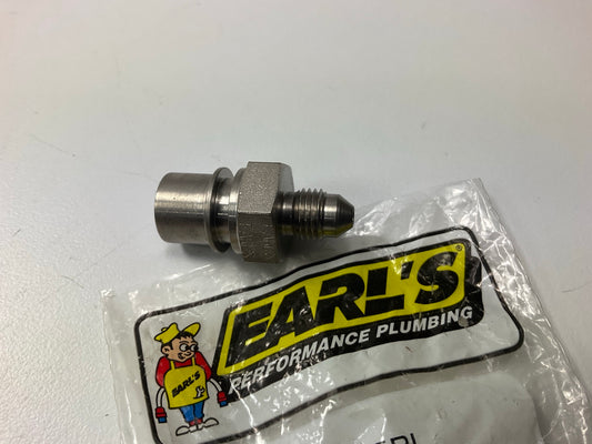 Earls 989543ERL Tubing Adapter Thread Size -3AN To 3/8''-24 Female Inverted Flare