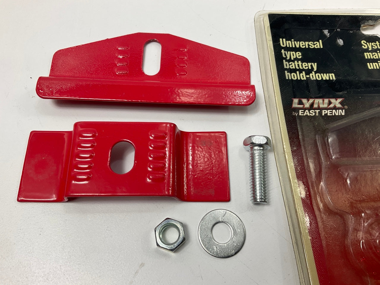East Penn 00203 Universal Metal Battery Hold Down Brackets