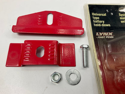 East Penn 00203 Universal Metal Battery Hold Down Brackets