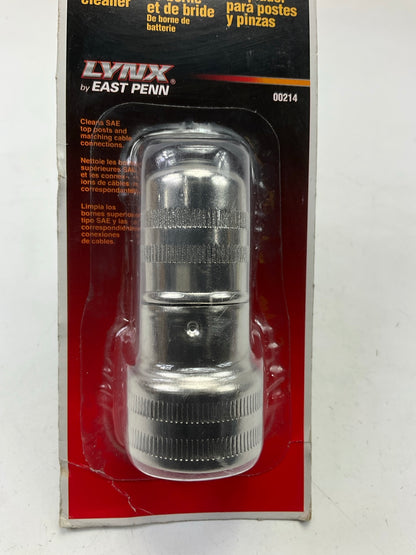 East Penn 00214 Battery Terminal Post & Clamp Cleaner Metal Bristle Brush