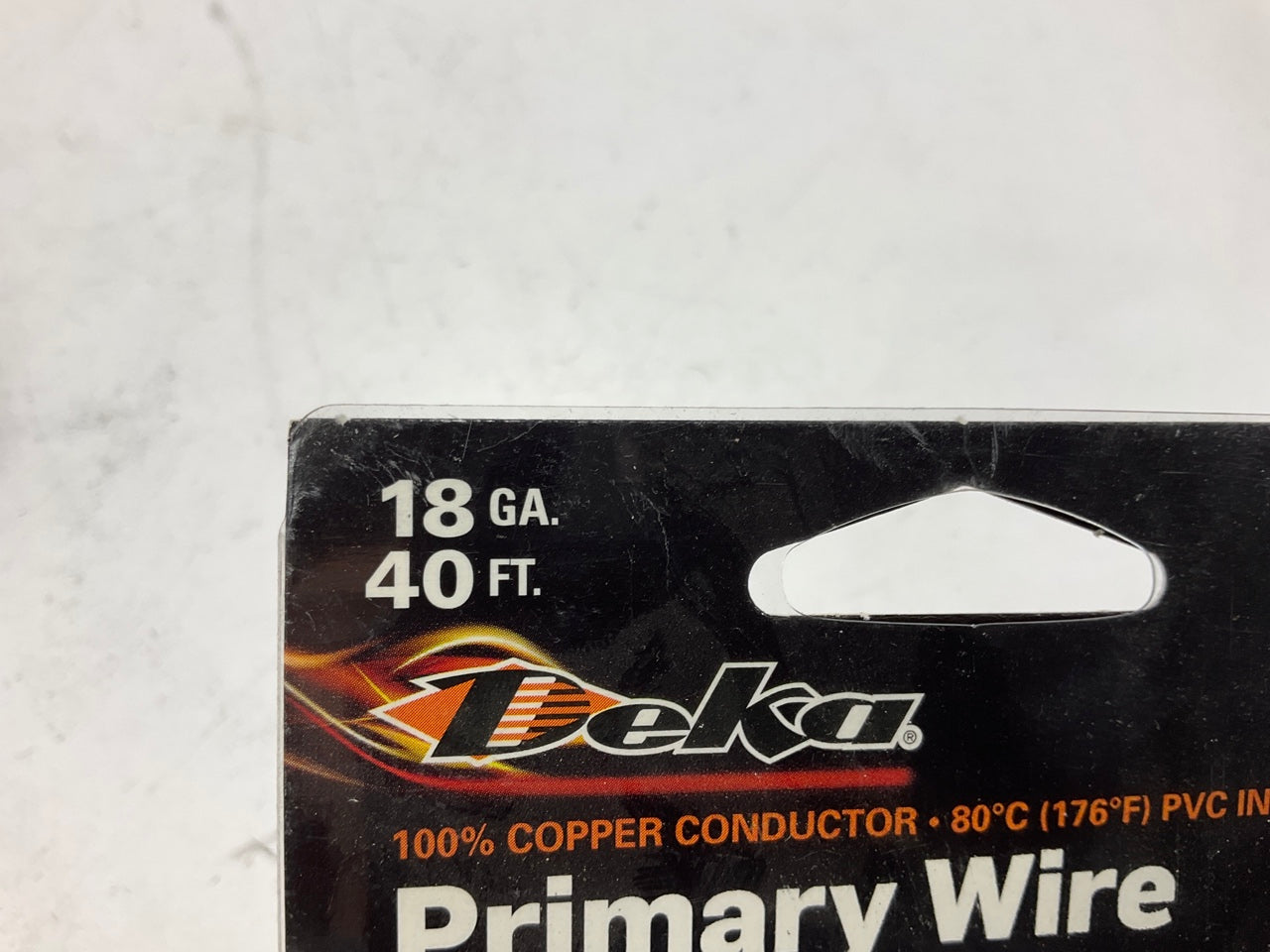 East Penn 00395 Automotive Primary Wire -  18 Gauge, 40 Feet, Black