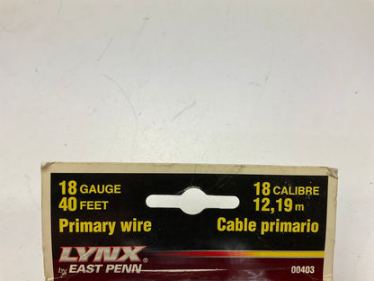 East Penn 00403 Primary Wire, Blue, 18 Gauge, 40 Feet Roll