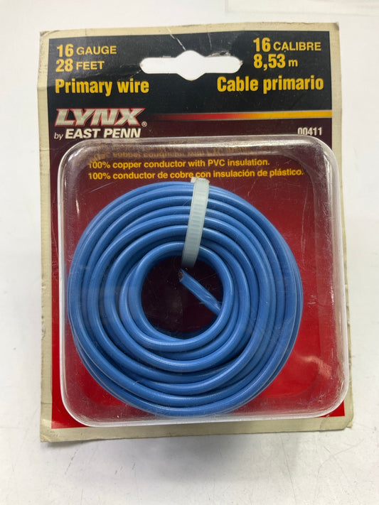 East Penn 00411 Automotive Primary Wire 16 Gauge, 20 Feet. - BLUE