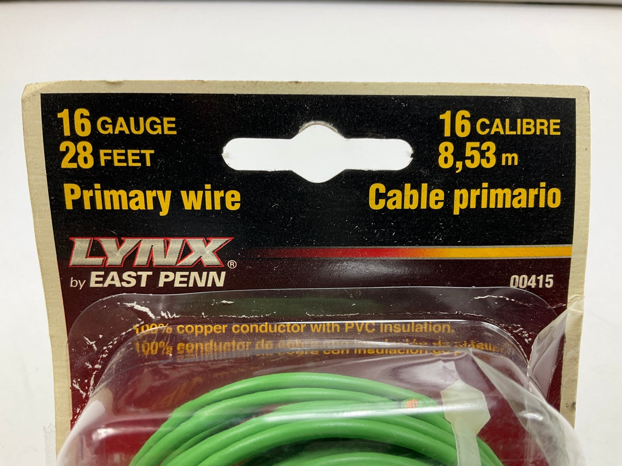 East Penn 00415 Automotive Primary Wire 16 Gauge, 28 Feet. - GREEN