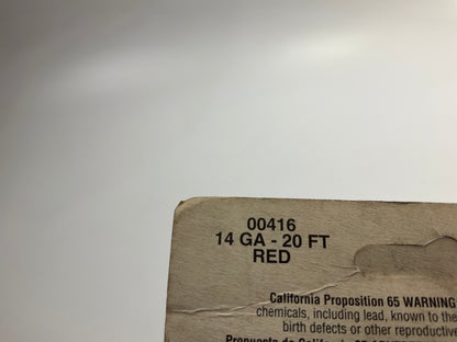 East Penn 00414 Primary Automotive Wire 14 Gauge, 20 Feet. - RED