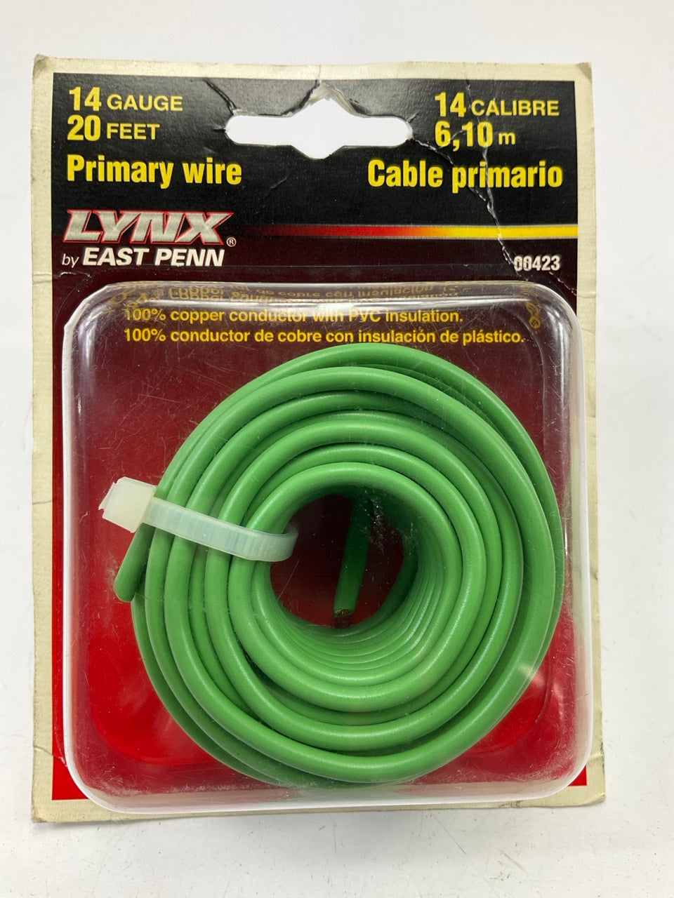 East Penn 00423 Primary Automotive Wire - 14 Gauge, 20 Feet, Green