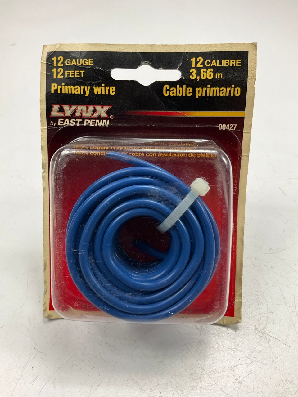 East Penn 00427 Automotive Primary Wire - 12 Gauge, 12 Feet, Blue