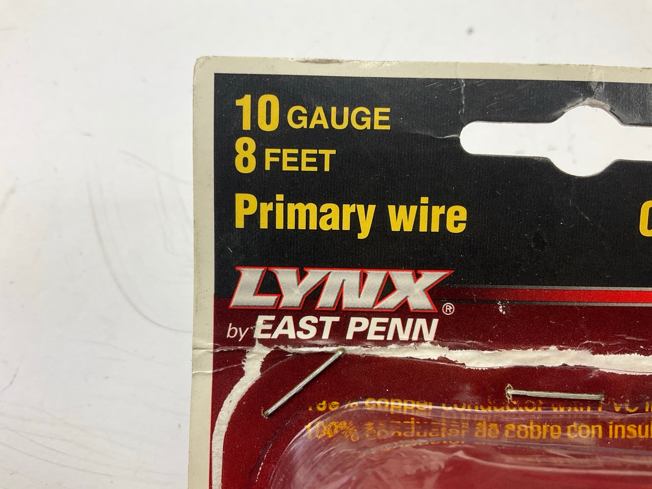 East Penn 00432 Primary Automotive Wire - 10 Gauge, 8 Feet, Red