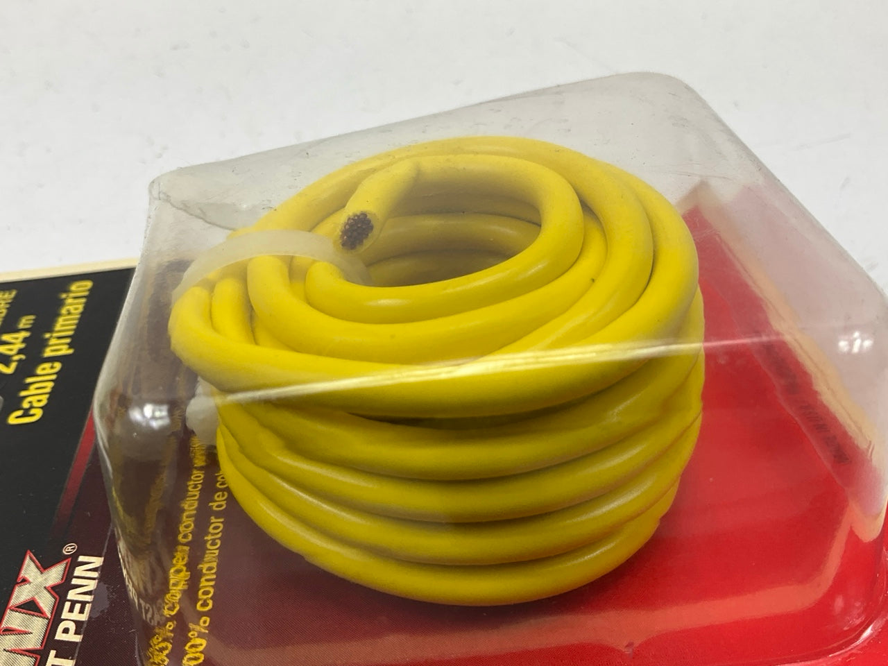 East Penn 00433 Primary Automotive Wire - 10 GAUGE, 8 FEET, YELLOW