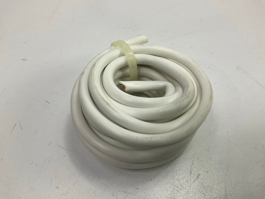 East Penn 00437 Primary Automotive Wire - 10 Gauge, 8 Feet, White - OPEN BOX
