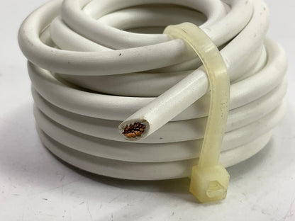 East Penn 00437 Primary Automotive Wire - 10 Gauge, 8 Feet, White - OPEN BOX