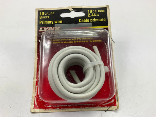 East Penn 00437 Primary Automotive Wire - 10 Gauge, 8 Feet, White