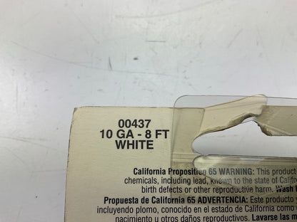 East Penn 00437 Primary Automotive Wire - 10 Gauge, 8 Feet, White