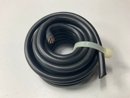 East Penn 00438 Primary Wire, 10 Gauge, Black, 8' Long