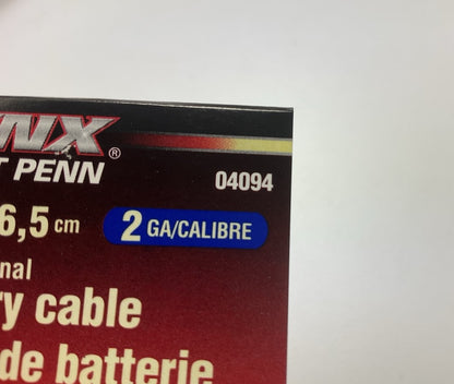 East Penn 04094 Battery Cable - 2 Gauge, 38'' Long, Red