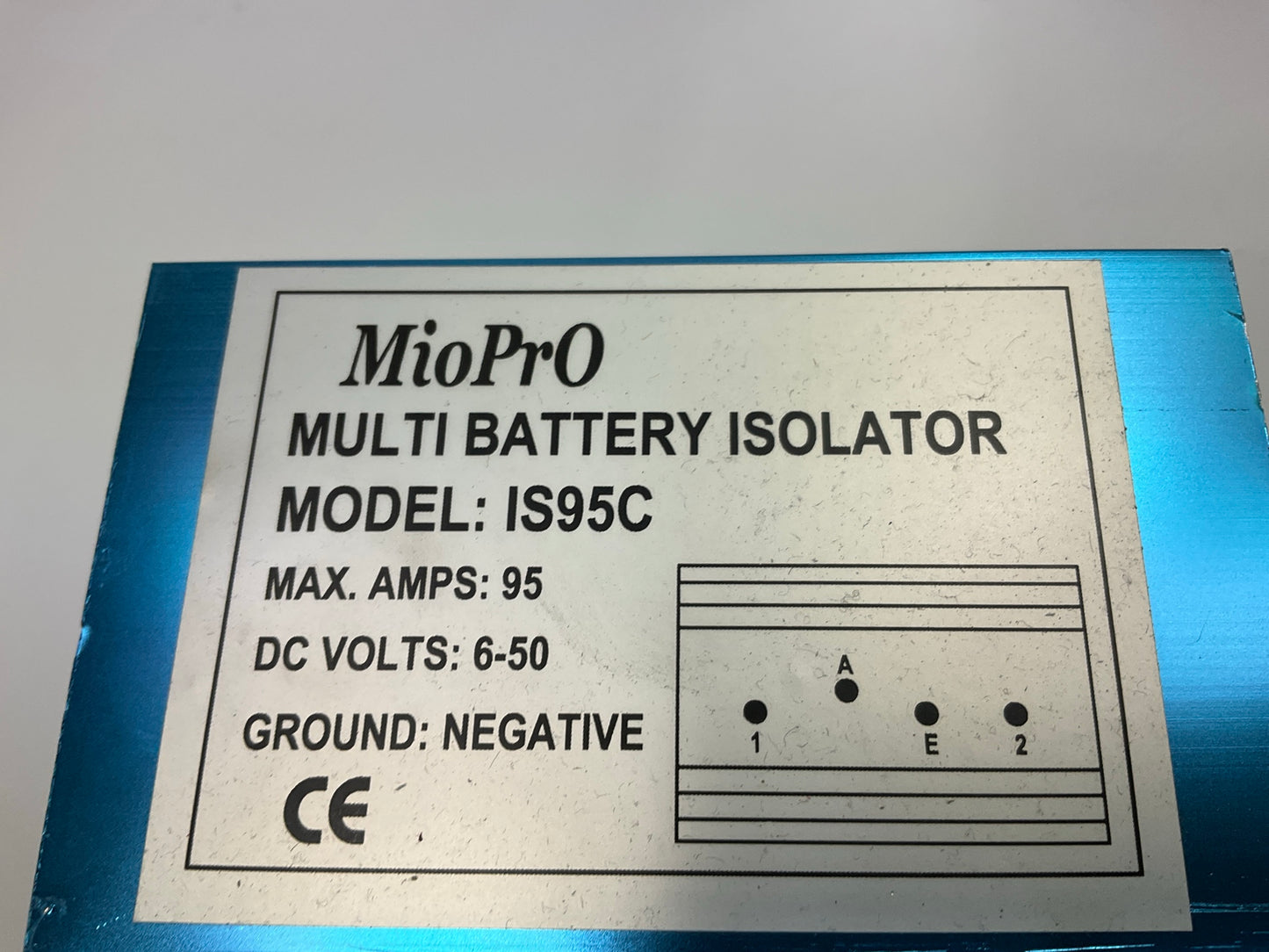 East Penn 04655 MioPro Multi Battery Isolator 95 Amps 6-50 DC Volts Neg Ground