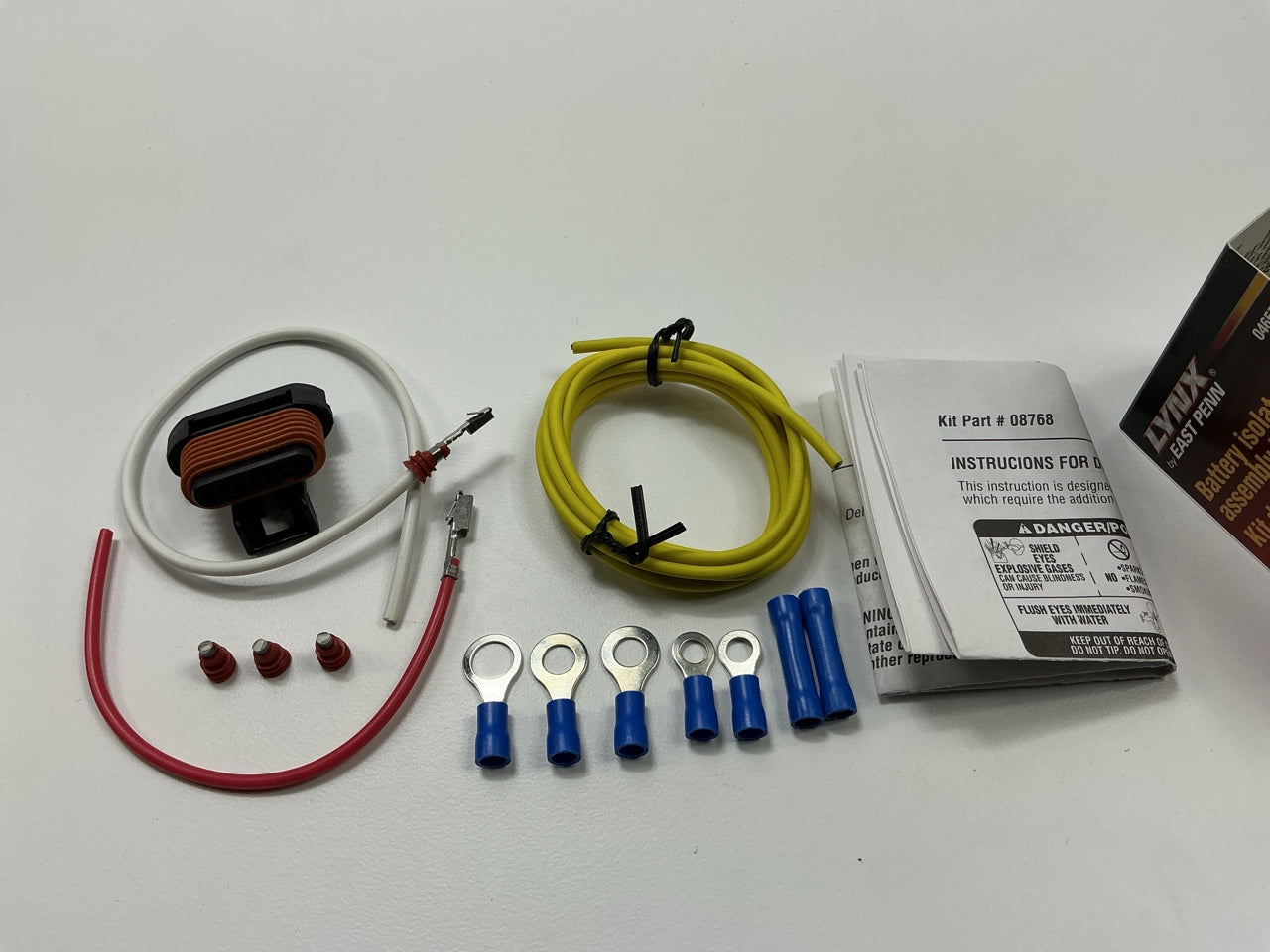 East Penn 04657  Battery Cable Isolator Accessory Wire Installation Install Kit