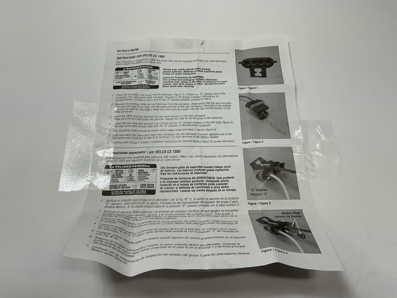 East Penn 04657  Battery Cable Isolator Accessory Wire Installation Install Kit