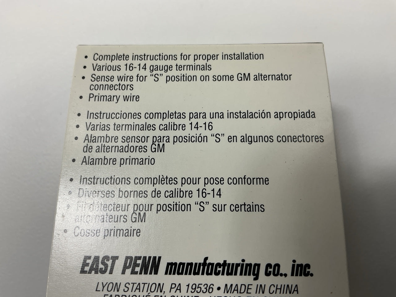 East Penn 04657  Battery Cable Isolator Accessory Wire Installation Install Kit