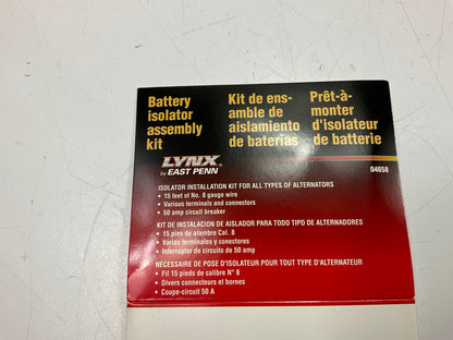 East Penn 04658 Battery Isolator Assembly Kit, 8 Gauge, 15' Long