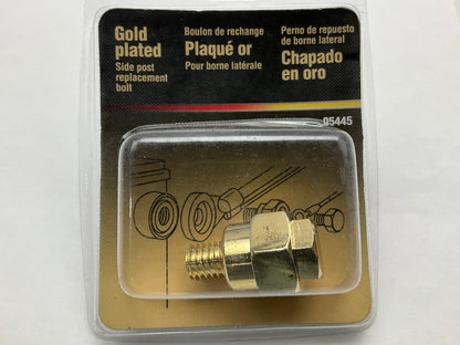 East Penn 00545 Side Post Battery Terminal Replacement Bolt, Gold Plated