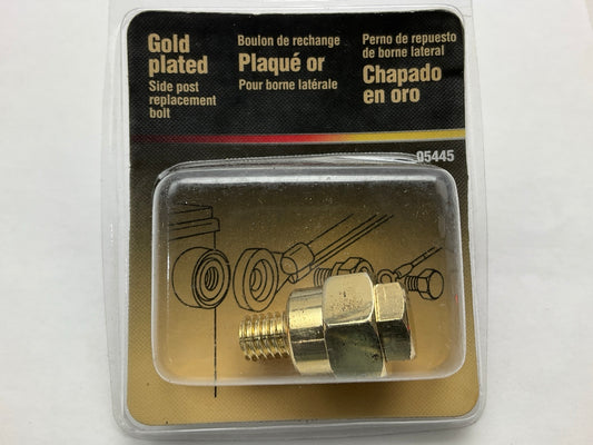 East Penn 00545 Side Post Battery Terminal Replacement Bolt, Gold Plated